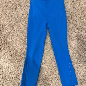 Lululemon Athletica Poolside Blue crop leggings